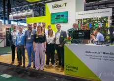 Biobest was showcasing comprehensive solution for combating both established and invasive thrips species. From detection and monitoring tools to the latest biological controls and automated dispersion solutions, Biobest is offering a full range of IPM tools to help growers stay ahead of thrips outbreaks, including the new Crop-Scanner™ and Trap-Scanner™, apps with AI-powered insect ID and cloud data integration, delivering improved scouting accuracy and efficiency, the Vespiformis-System, a new targeted biological solution for leaf-dwelling invasive thrips, and Entomatic™, an automated, accurate, labour-saving dispersion of biological agents, improving overall efficiency.