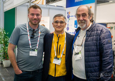 Is it a tradeshow if Glenn Behrman (CEA Advisors, on the right)) is not present? We did not think so! In the photo with Chris Mayer, CM Metals, Yoichi Kanamaru, The Olive Garden, all the way from Japan.